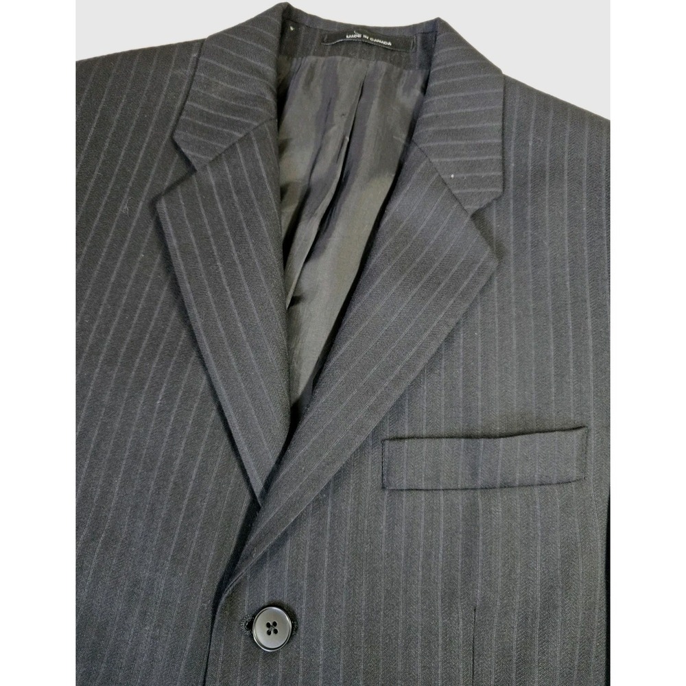 DKNY Mens Suit Jacket Pinstripe  36R